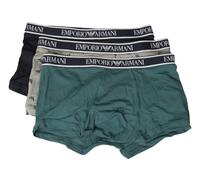 Boxer uomo EMPORIO ARMANI parigamba confezione 3 pezzi tripack elastico a vista