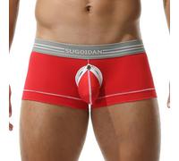 Boxer uomo pantaloncino con separato apertura frontale vita per media mutan
