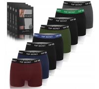 Boxer uomo TOP SECRET cotone confezione da 8 pezzi taglia