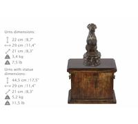 Boxer, Urna, Bronzo Freddo, ArtDog, DE, Tipo 2