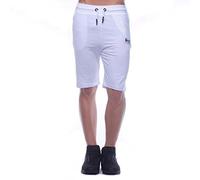 BOXEUR DES RUES BXE-1745G Pantaloncini, Uomo, Bianco, XXL