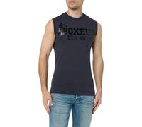 BOXEUR DES RUES® Canotta Uomo con Logo (IT, Testo, XS, Regular, Regular, Anthracite)