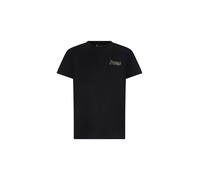 BOXEUR DES RUES T-Shirt Classic (IT, Testo, L, Regular, Regular, Black-Gold)