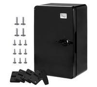 BOXEXPERT Custodia in plastica ABS, IP65, custodia a parete, custodia vuota, 300x200x130mm, nero, custodia serie Fleet