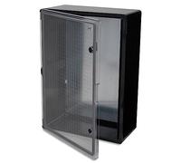 BOXEXPERT cassetta di distribuzione esterno IP65 ABS 700 x 500 x 250 mm Fleet, impermeabile, armadio elettrico/wand, custodia industriale vuota, nera