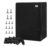 BOXEXPERT Custodia in plastica ABS, IP65, custodia a parete, custodia vuota, 400x300x170 mm, nero, custodia serie Fleet