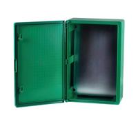 BOXEXPERT® Scatola di distribuzione esterna impermeabile [alloggiamento in plastica ABS IP65] verde (serie Fleet) 600 x 400 x 200 mm | armadio elettrico esterno | armadio da parete | alloggiamento