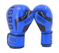 Boxhandschuhe - Sparring-Kinder | Box Trainingshandschuhe e Atmungsaktive Kampfhandschuhe, Weiche Kinderboxhandschuhe Defender Für Kickbox & Thai, 6oz - Blau Schwarz.