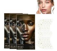 Boxiatil 18 Pezzi Fogli Adesivi Per Tatuaggi Di Lentiggini - Adesivi Temporanei Per Tatuaggi Del Viso Realistici e Durevoli, Adesivi Per Tatuaggi Finti Freckles Tattoo Patches Perfetti per Feste