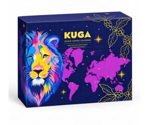 BOXILAND® Caffè macinato Calendario dell'Avvento 2026 con 24 tipi Fairtrade | 24 specialità di caffè macinato da tutto il mondo - varietà aromatica e regalo per gli amanti del caffè