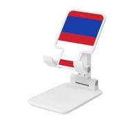 BOXILTD Flag of The Sorbs - Supporto universale per cellulare, regolabile, per ufficio, casa e viaggi, colore: nero
