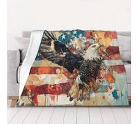BOXILTD Goshawk Coperta in pile 127 x 152 cm, comoda coperta in pile per letto, divano, viaggi e campeggio, colore nero