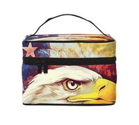 BOXILTD Soaring Eagle - Beauty case da donna, grande, da viaggio, per casa, palestra e lunghi viaggi, colore nero, Aquila bella, Taglia unica