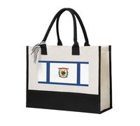BOXILTD Soaring Eagle - Borsa larga in tela, da donna, a tracolla, versatile, per l'uso quotidiano, Bandiera della Virginia Occidentale, One Size