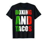 Boxing And Tacos Latinx The Mexican Style Boxing México Maglietta
