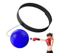 Boxing Ball - Adjustable Training Balls, Funny Head-Mounted Reaction Balls with Headband, Gym Punch Ball Reaction Time Training | for Men Women Adults Beginner Workout Exercise Relief Fitness MMA