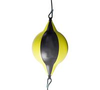 Boxing Ball, Punching Bag, Speed Training, Reaction Equipment, Home Gym, Leather Suspend Ball for Hand Eye Coordination Improvement and Reflex Enhancement, Combat Practice, 66.93 Inches