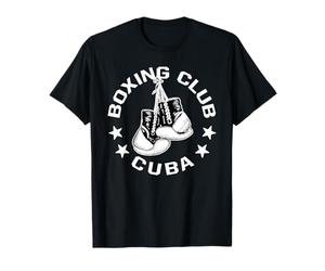 Boxing Club Cuba Guantoni Graphic per un amante della boxe Maglietta