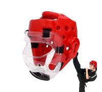 Boxing Head Guard, Sparring Head Gear, Ergonomic Training Headgear, Martial Arts Protective Equipment, Long Lasting Comfortable Thai Karate Helmet for Safety and Performance