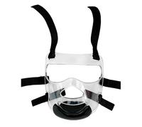 Boxing Headgear - 17x18.8x10cm Clear Martial Arts Face Cover | Boxing Face Protection Cover For Practitioners Students Beginners Boys Girls Teens Instructors Tournament Competition Gym