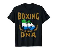 Boxing is in my DNA Sierra Leone Bandiera Guanti da box Maglietta