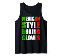Boxing México Boxers Gloves Fighter Mexican Guerrero Azteca Canotta