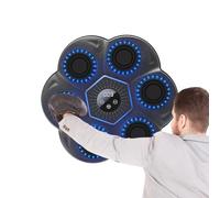 Boxing Music Machine - 15.94 Inches Smart Punch Trainer | Interactive Boxing Target - Digital Display Training Game For Home Gym Fitness Exercise Fun And Active Play Family Friends Students Men Women