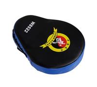 Boxing Pad, Martial Arts Target, Adjustable Training Gear, 9.84x7.48x1.77 inches Enhanced Hand Grip Support, Black Red Color, High Foam Padding for Adults Kids Home Gym Combat Training