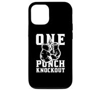 Boxing Punch Knockout King of the Ring Boxing Boxer Gloves Custodia per iPhone 12/12 Pro