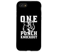 Boxing Punch Knockout King of the Ring Boxing Boxer Gloves Custodia per iPhone SE (2020) / 7 / 8