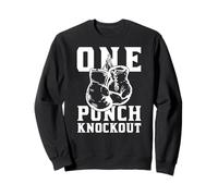 Boxing Punch Knockout King of the Ring Boxing Boxer Gloves Felpa