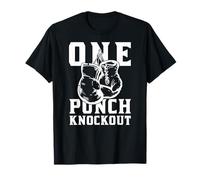 Boxing Punch Knockout King of the Ring Boxing Boxer Gloves Maglietta