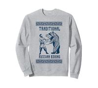 Boxing Russia Mosca URSS Unione Sovietica CCCP Felpa