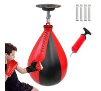Boxing Speed Bag, Pear-Shaped Sandbag, Portable Speed Bag, Swivel Boxing Ball, Reusable Boxing Ball, Boxing Set for Gym, Boxing Equipment for Men, Boxing Equipment for Women, Speed Bag for Workout