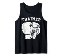 Boxing Trainer. Gloves Illustration for Boxing Coachs Canotta