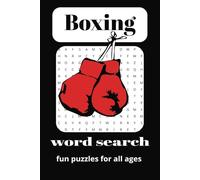 Boxing Word Search Puzzle Book: This Word Search Book includes 50+ puzzles | 6x9 inches, 110 pages |