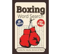 Boxing Word Search Puzzle Book: Word Searches With Easy-to-Read Print Featuring Boxing Legends, Iconic Matches, Famous Fighters, and More | 6x9 ... for Vacations, Holidays, and Relaxation Time