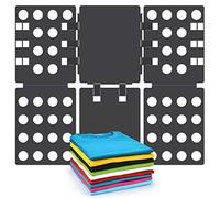 BoxLegend Piega Maglietta Adulti per t Shirt Piega Camicie Cartella per Vestiti Facile e Veloce per Piegare i Vestiti da Bambini Neri