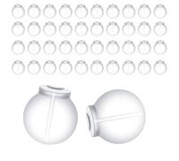BOXOB 100pz Comodi Fermagli per Orecchini Trasparenti, Fermagli Orecchini Morbidi in Silicone per Tutti i Tipi da Donna Forniture Gioielli Fai da te