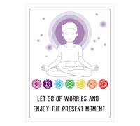 BOXOB 32pz Carte di Mindfulness Meditazione, Affermazione Positiva e Mazzo di Self-Care per Alleviare Stress Ansia Benessere Mentale Carte Motivazionali per Adulti Donne Uomini Bambini e Adolescenti