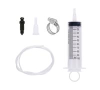 BOXOB 5pz Kit Spurgo Freni Moto, Universale Strumento Spurgo Freni Frizioni Idrauliche a Disco Estrattore Liquido Brake Siringa 100ml Tubo 50cm per Manutenzione Riparazione Sistemi Moto Quad