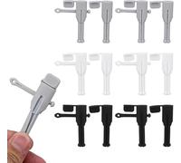 BOXOB 6pz Proteggi Cavo per Caricatore, Antiscivolo in Silicone Salvacavo Durevole Compatibile con Apple MacBook per Accessori Casa (Grigio, Bianco, Nero)