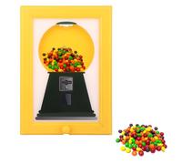 BOXOB Distributore Caramelle, Portafoto con Dispenser di Caramelle Creativo e Innovativo Distributore di Gomme da Masticare per Scrivania Bancone o Cameretta per Bambini e Adulti Espositore Dolciumi