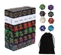 BOXOB Set di 68 Segnalini Dadi MTG, Segnalini Parole Chiave Vita +1/+1 Commander Buff con Dadi D6 e D20 Accessori per Giochi di Carte e TCG MTG