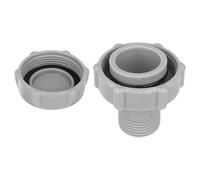 BOXOB Tappo Scarico Piscina, Plastica a Prova di Perdite Ricambio per Valvola di Scarico con Connettore Accessorio per Piscine Fuori Terra Compatibile con Coleman P01006
