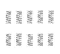 Boxonly Molle a compressione, 10 pezzi, per casa, macchinari, industriali, tosaerba, molla compressa in acciaio inox, diametro esterno 9 mm, diametro esterno 1 mm, lunghezza libera 45 mm