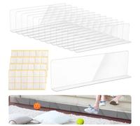 boxoon 12 bloccanti trasparenti sotto il divano, paraurti trasparenti per mobili con forte adesivo, ideali per letti e mensole