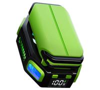 boxoon Raffreddamento del telefono a 7 lame, 5000 giri/min, dispositivo di raffreddamento magnetico del telefono con ventola di raffreddamento a semiconduttore a LED RGB, 5V, 3A, compatibile con tipo