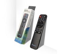 BOXPUT BPR1S Air Mouse Telecomando, Bluetooth Voice Remote Control, dotato di giroscopio a 6 assi, supporto IR Infrared Learning Remote Control, adatto per Android TV Box e TV Stick