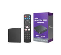 BOXPUT M5 TV Box 2025, TV Box con Android, Android 10.0 TV Box, Smart TV Box 4K, TV Box Internet 2G/16G, WiFi6 TV Box Strong with BT Voice Isolation Remote Control